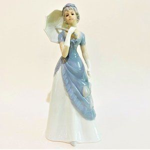 Vintage HK Harvey Knox Porcelain Woman Figurine